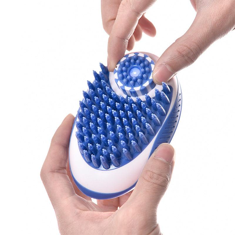 The Luxepaws Spagroom: 2-In-1 Pet Bath Massage Comb